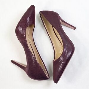 NWOT Jessica Simpson Maroon Layelia Pumps